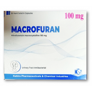 MACROFURAN 100 MG ( NITROFURANTOIN MACROCRYSTAL ) 30 CAPSULES